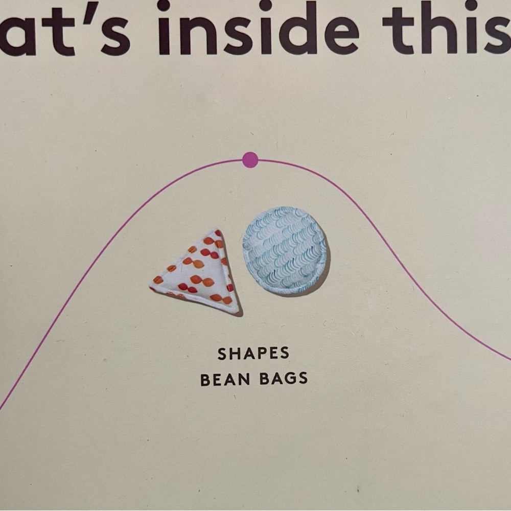 Lovevery Bean Bag Shapes, Set of 2 (9-10m kit) - Picture 3 of 4